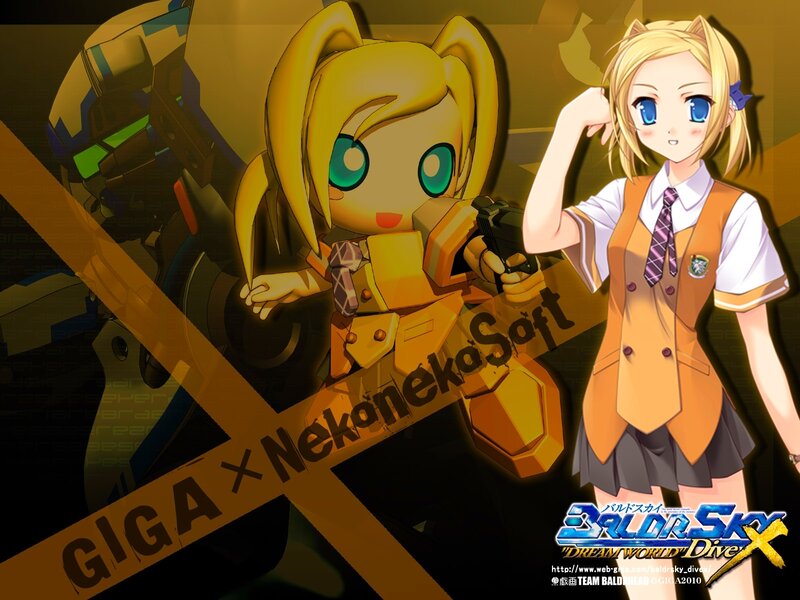 GIGA x NekonekoSoft artwork