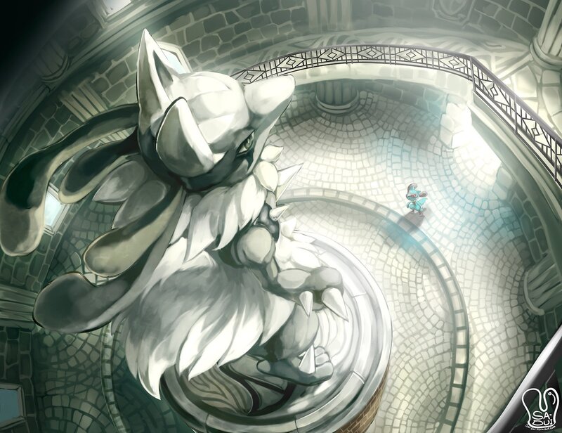 Gigantic White Fox