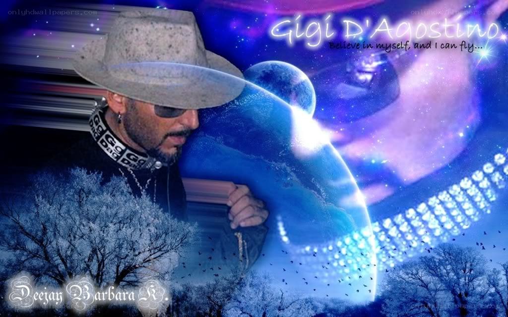 Gigi D'Agostino with planet