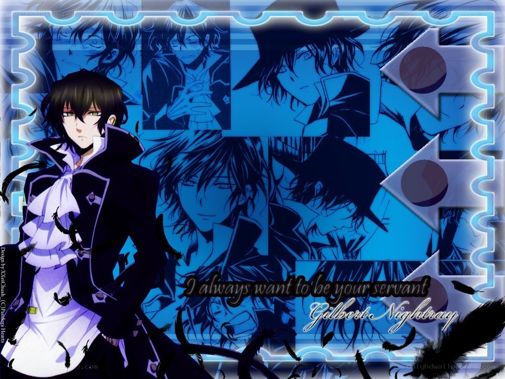 Gilbert Nightray character collage