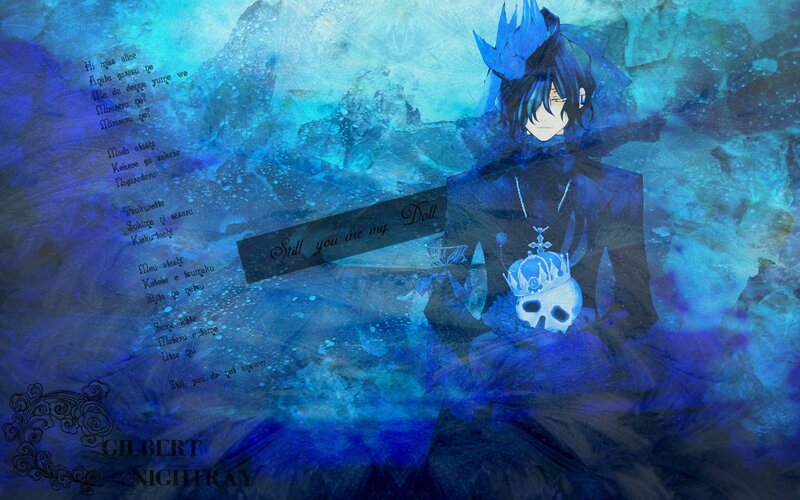 Gilbert with a skull