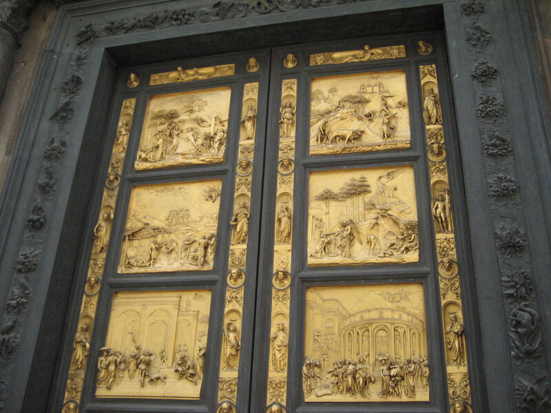 Gilded Bronze Doors