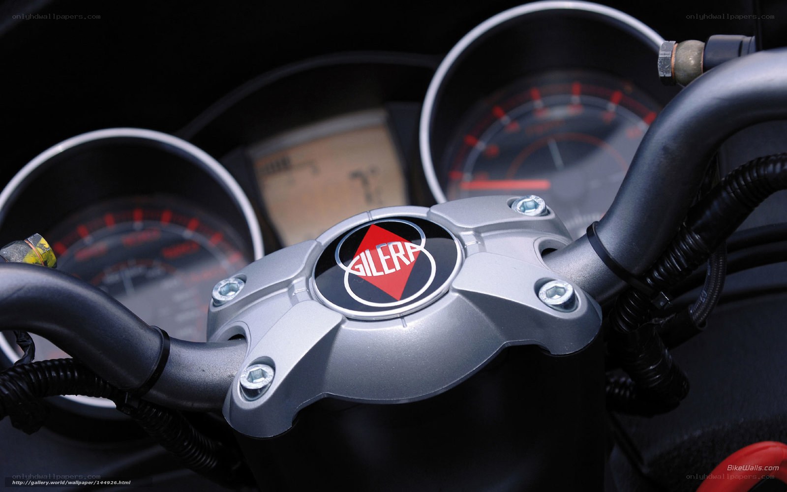 Gilera motorcycle dashboard
