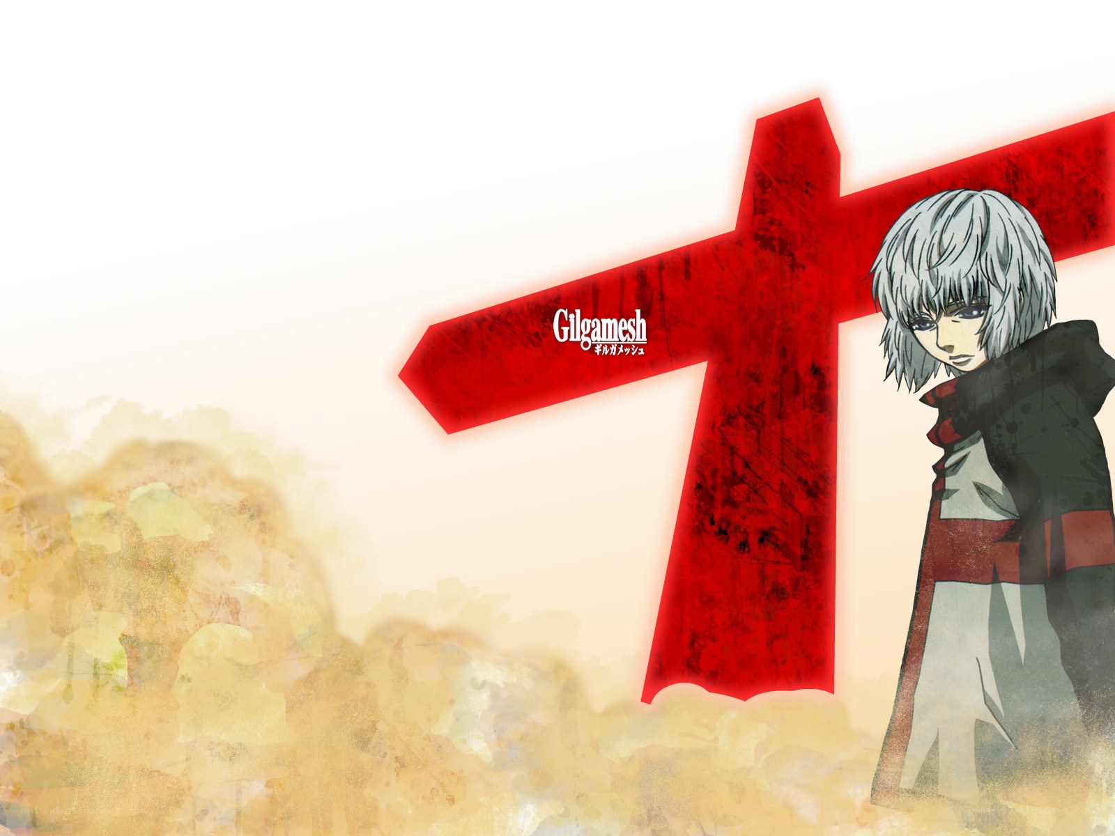 Gilgamesh anime character art