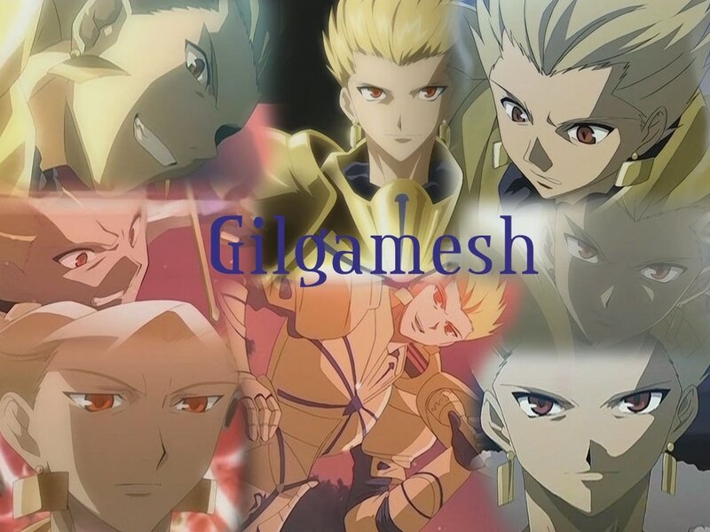 Gilgamesh anime collage