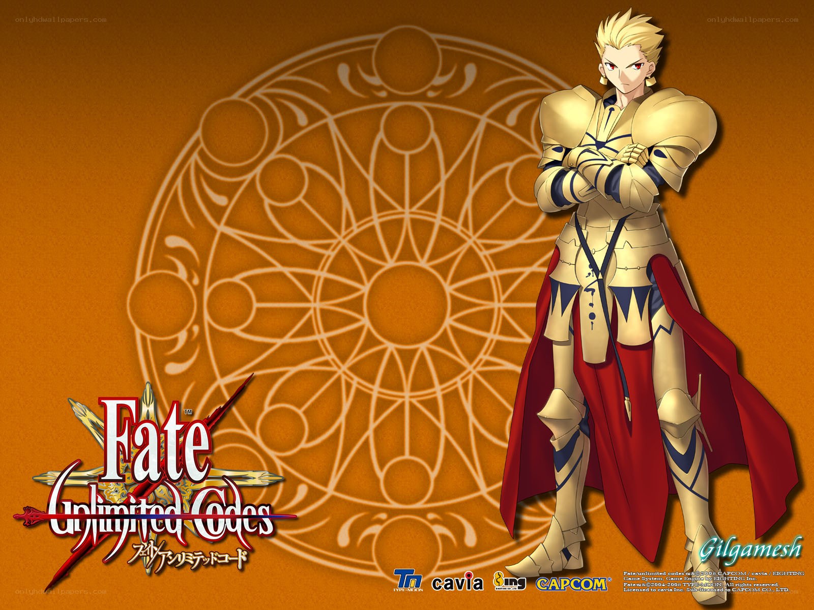 Gilgamesh from Fate Unlimited Codes
