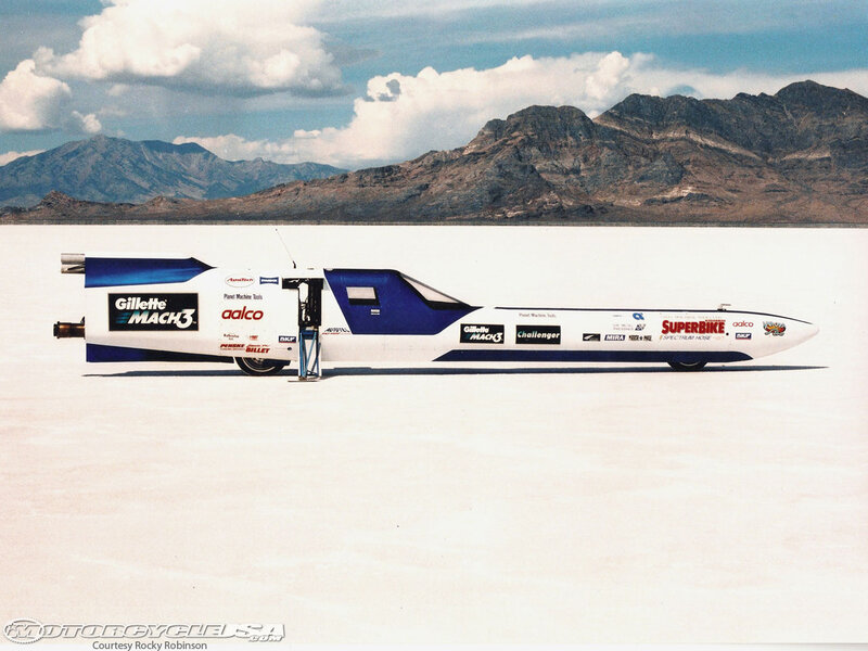 Gillette Mach3 Land Speed Vehicle