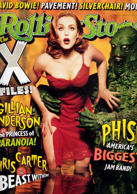 Gillian Anderson on Rolling Stone cover