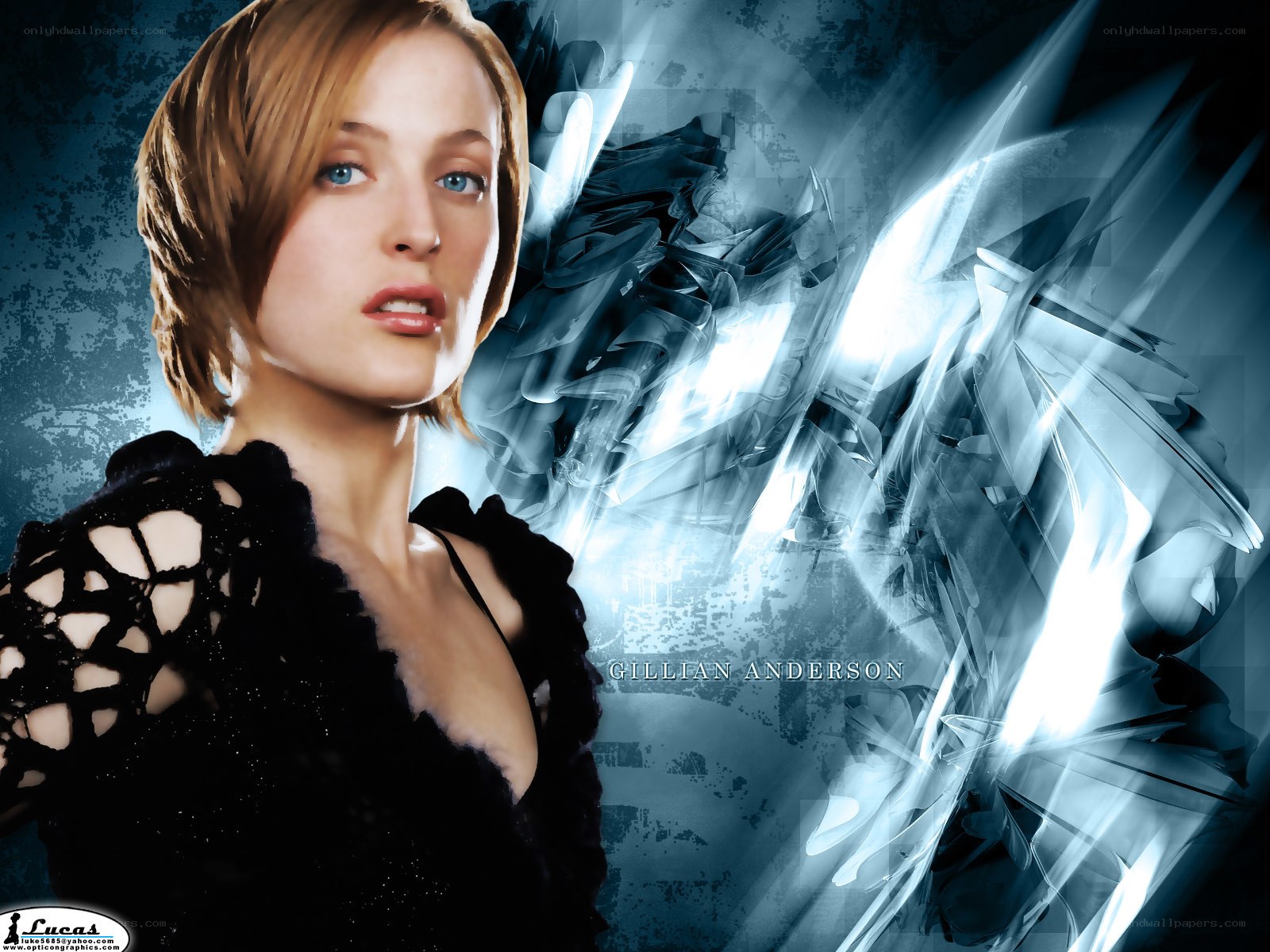 Gillian Anderson portrait