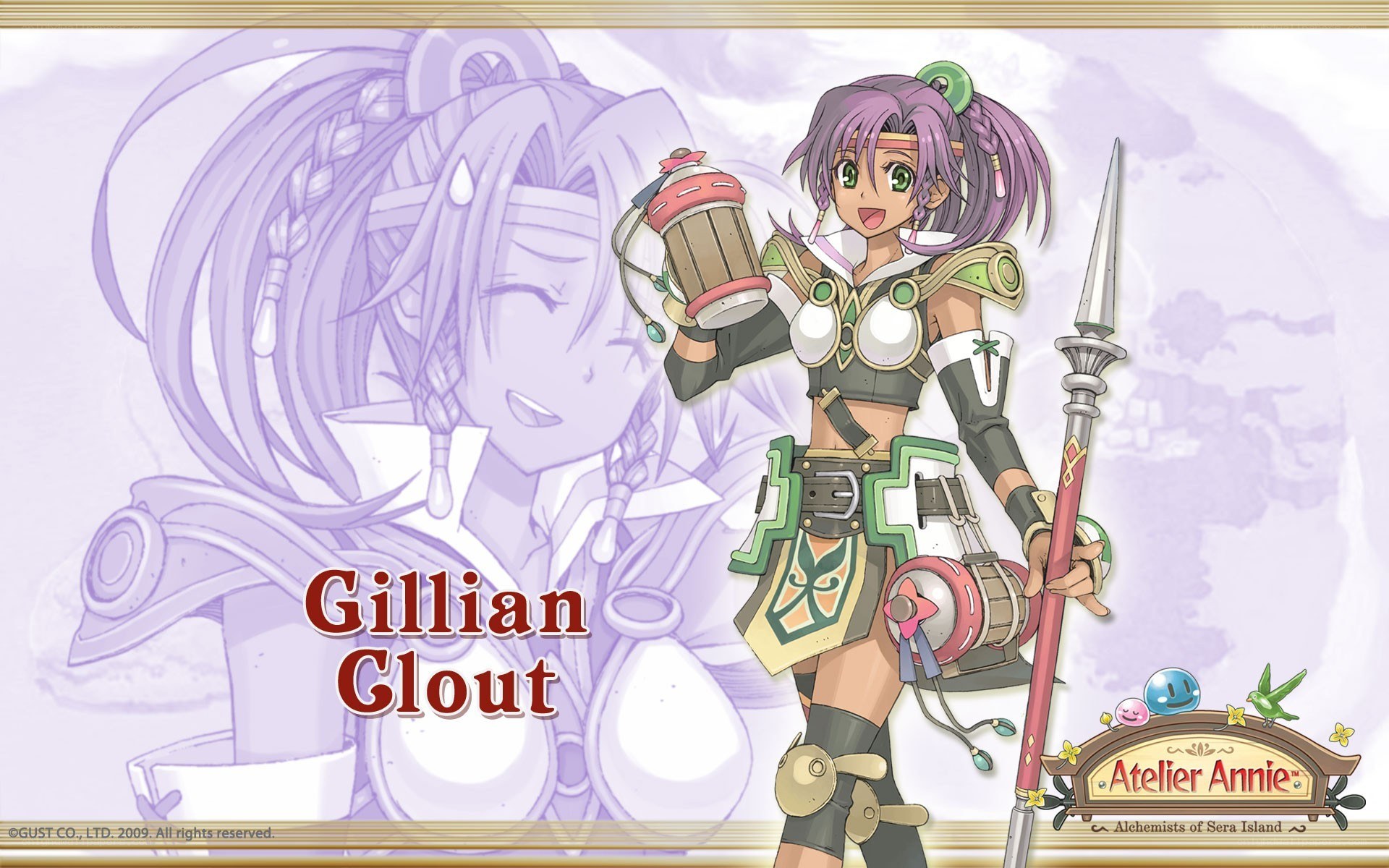 Gillian Clout character art
