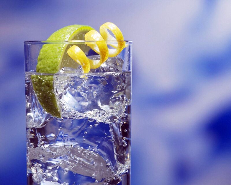 Gin and Tonic Drink