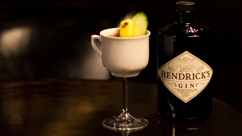 Gin Cocktail in Cup