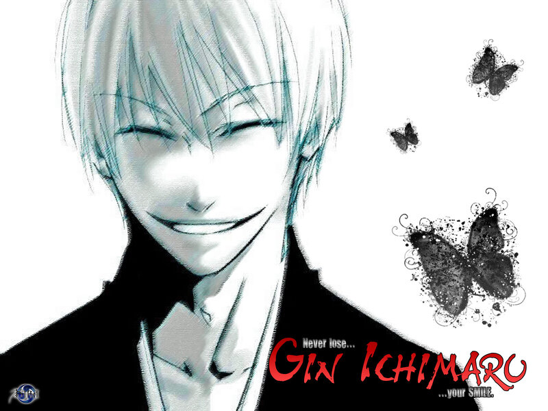 Gin Ichimaru anime character
