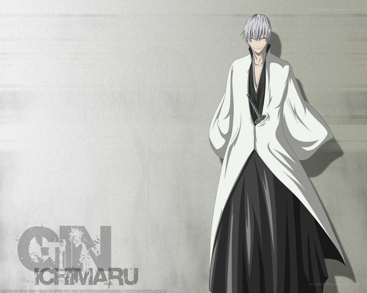 Gin Ichimaru character art