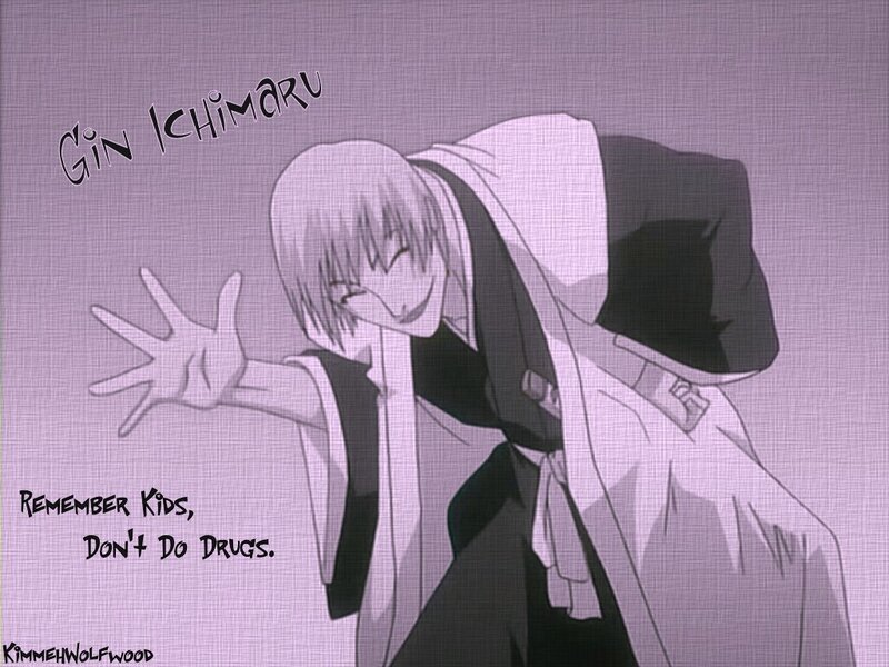 Gin Ichimaru warns against drugs