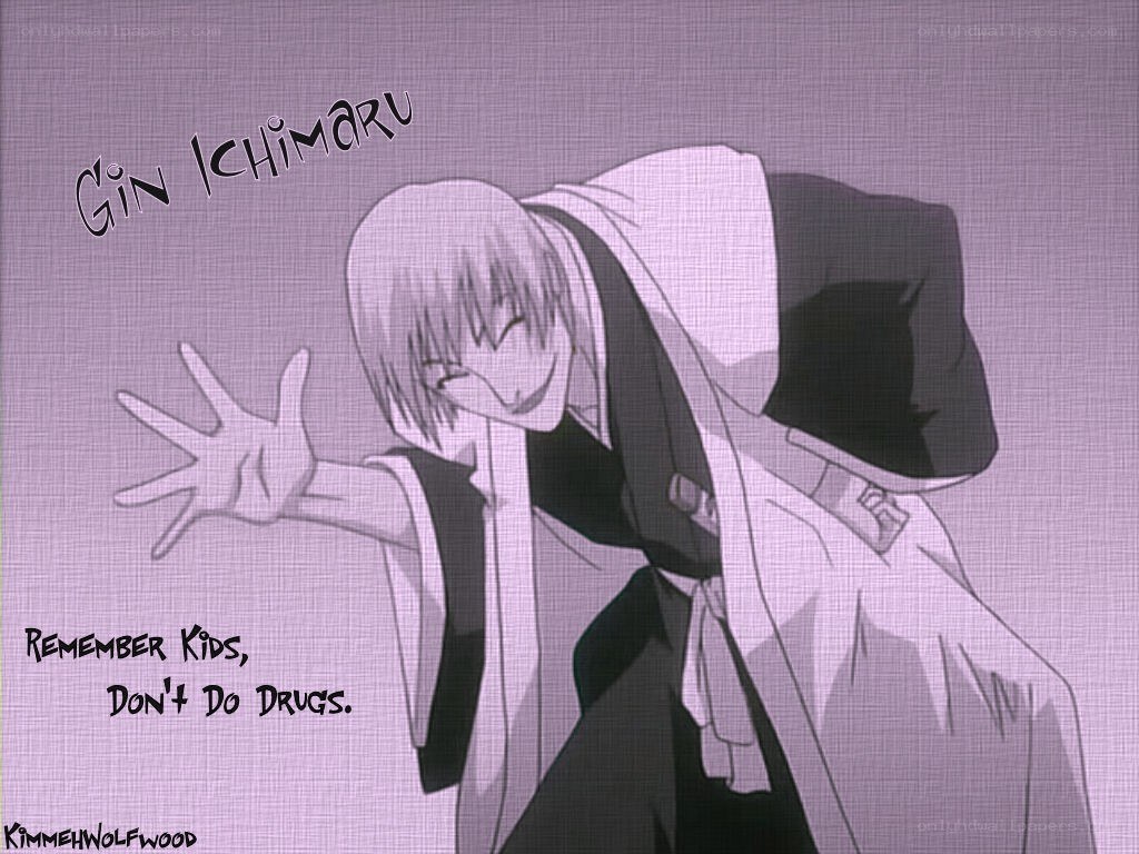 Gin Ichimaru warns against drugs