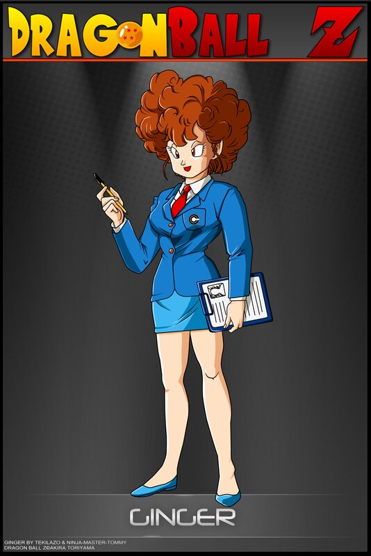 Ginger from Dragon Ball Z