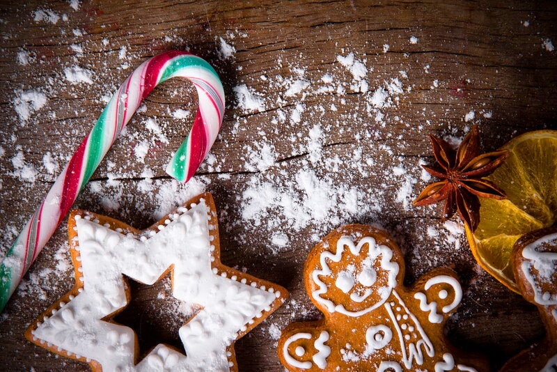 Gingerbread Cookies and Candy