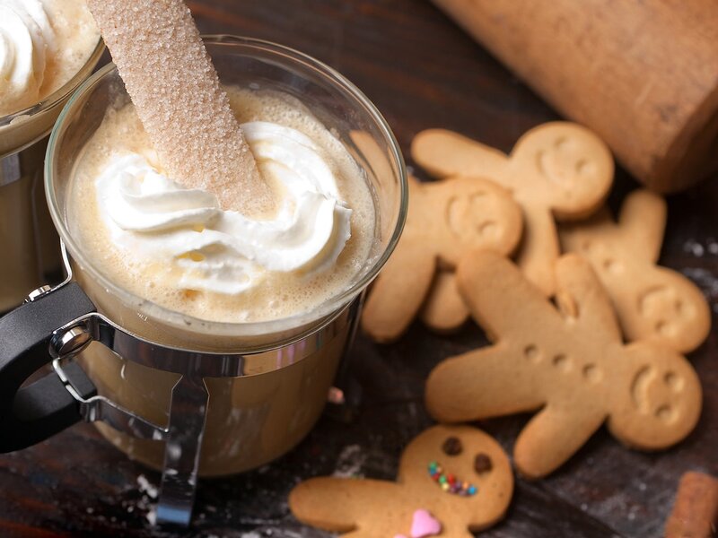 Gingerbread Cookies and Coffee
