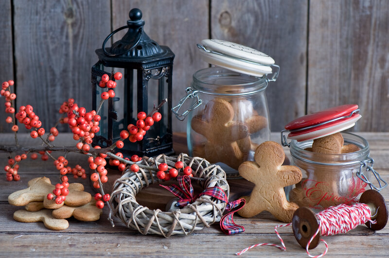 Gingerbread Cookies and Decorations