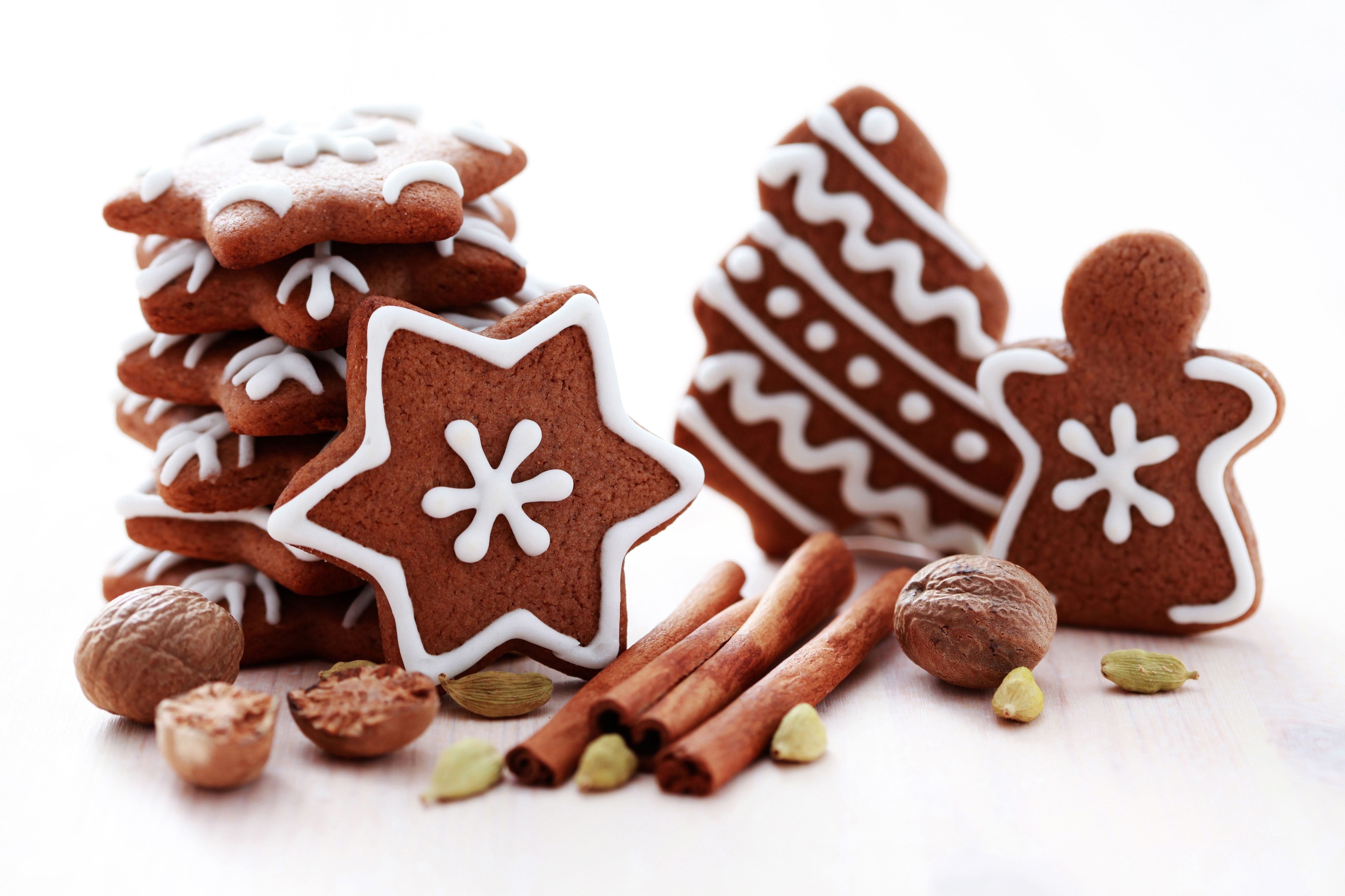 Gingerbread cookies with spices