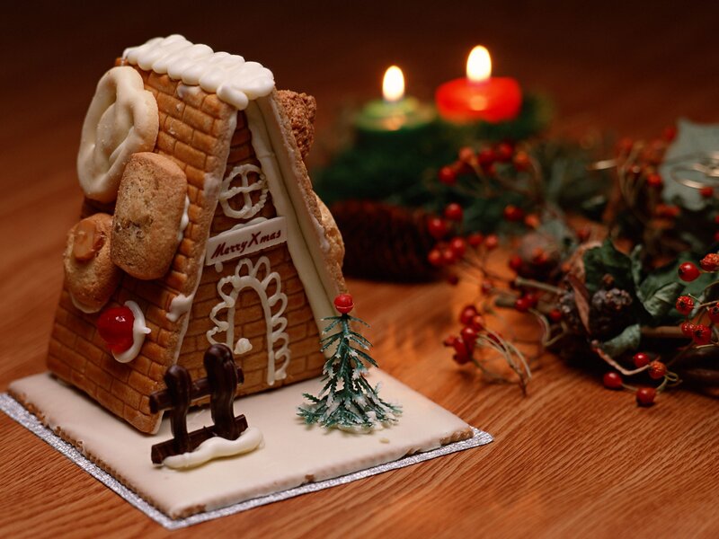 Gingerbread House — Brown