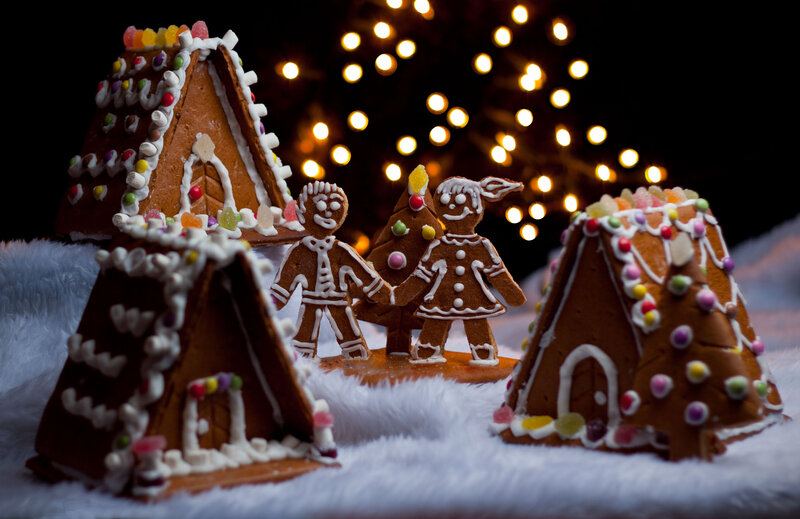 Gingerbread Houses and Figures