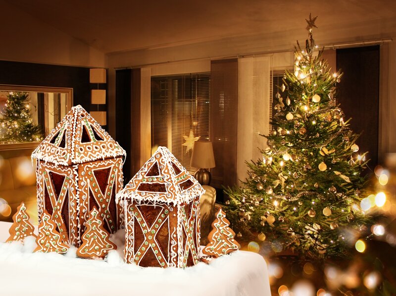 Gingerbread Houses and Tree