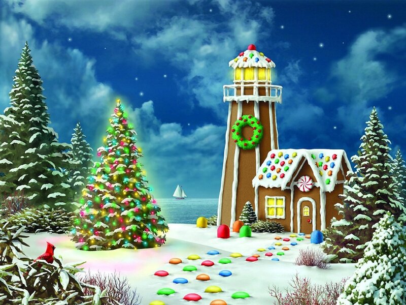 Gingerbread Lighthouse