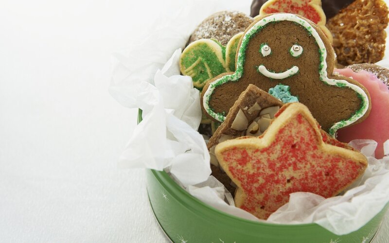 Gingerbread Man Cookie — Green
