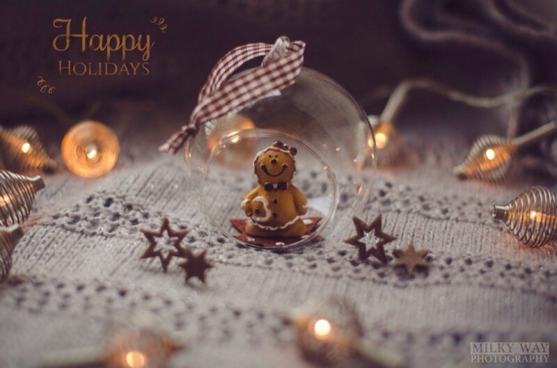 Gingerbread Man Ornament — Brown, Cozy