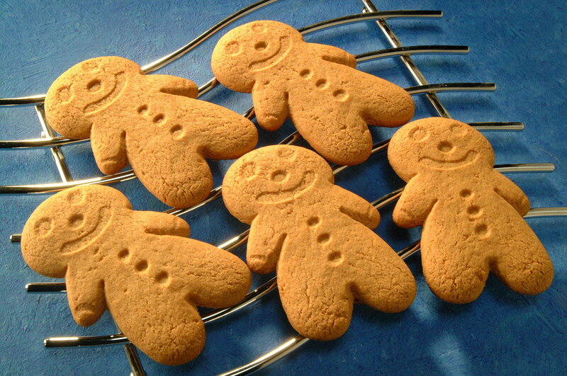 Gingerbread Men Cookies — Brown, Neutral