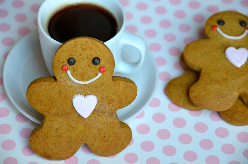 Gingerbread Men Cookies — Brown