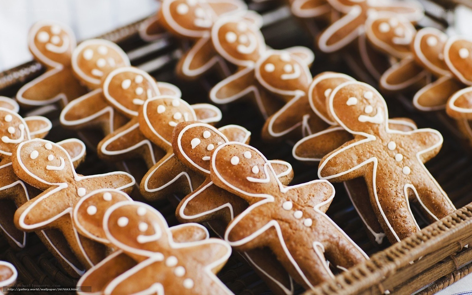 Gingerbread men cookies