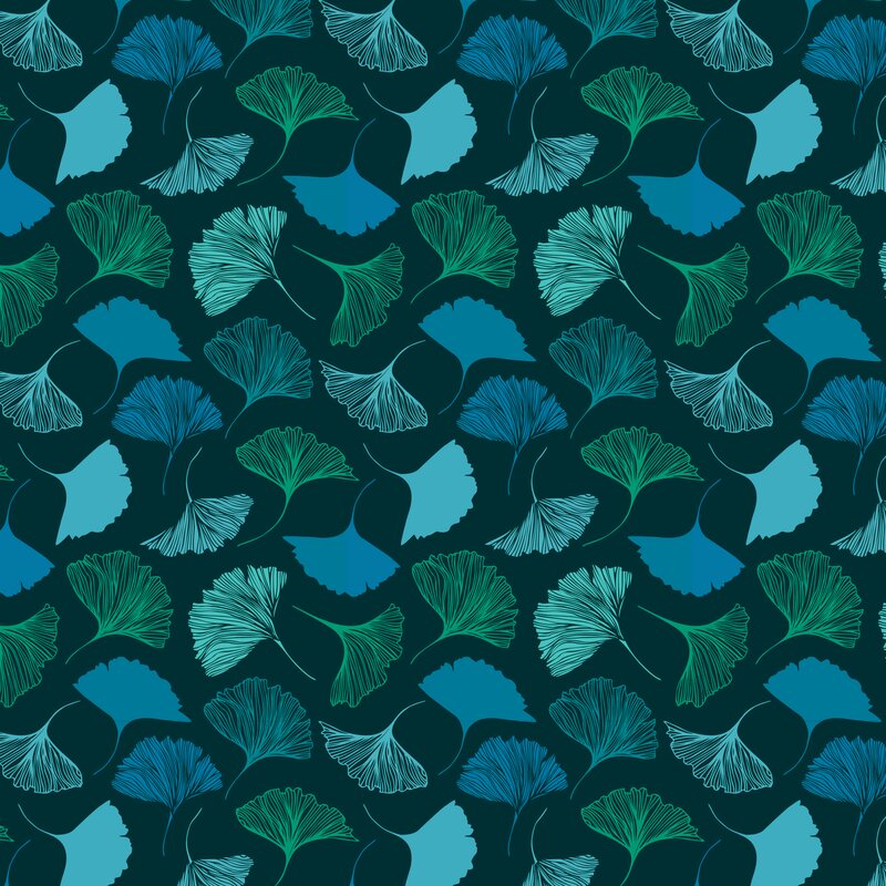 Ginkgo Leaves Pattern