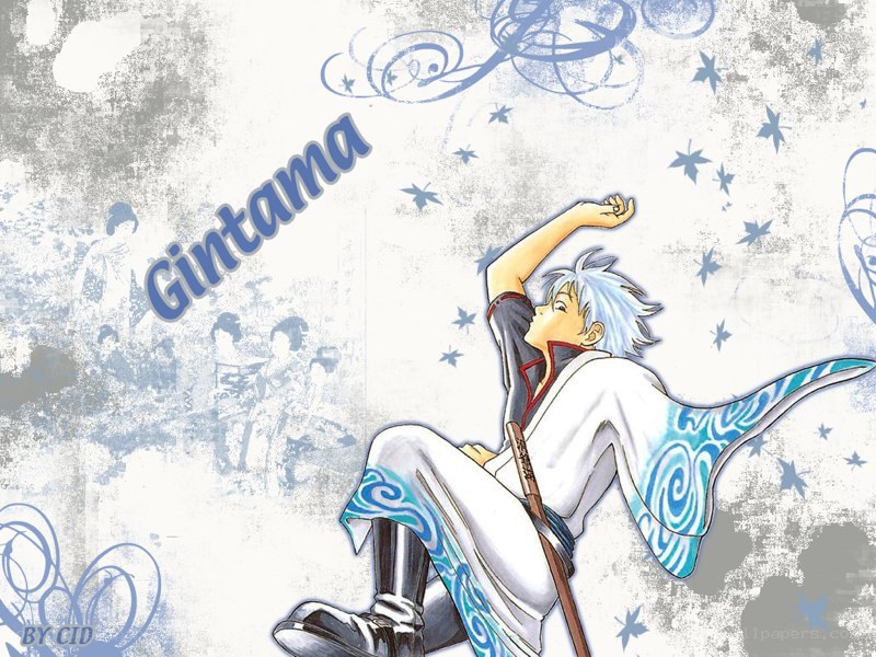Gintama anime character art