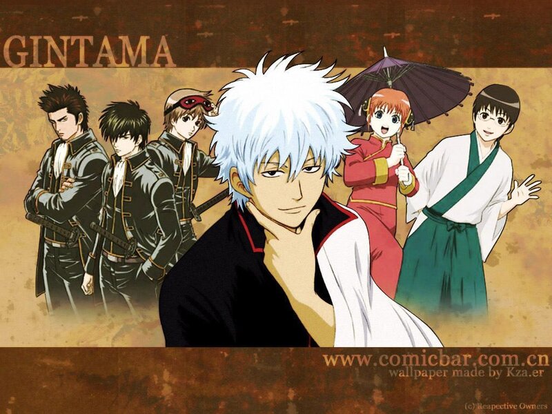 Gintama anime character group