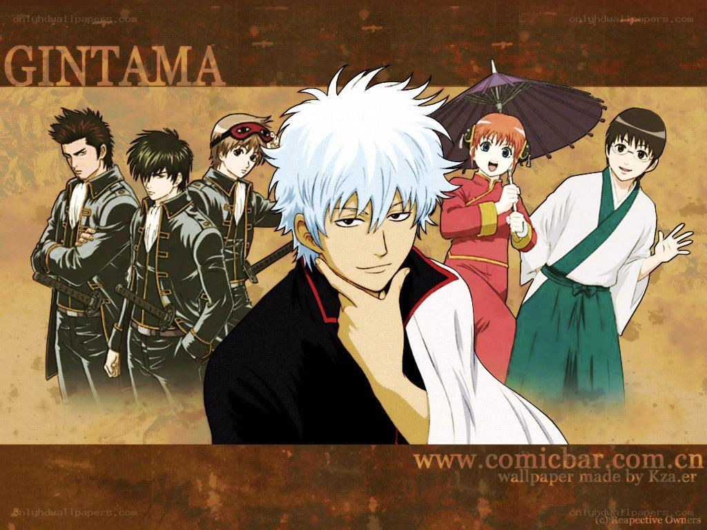 Gintama anime character group