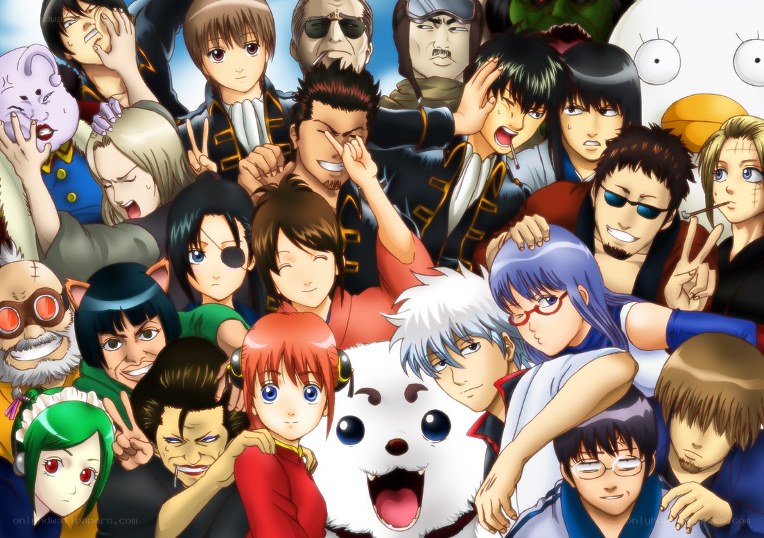 Gintama cast group photo