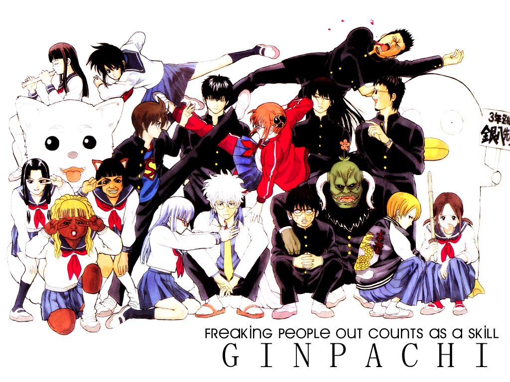 Gintama cast group portrait