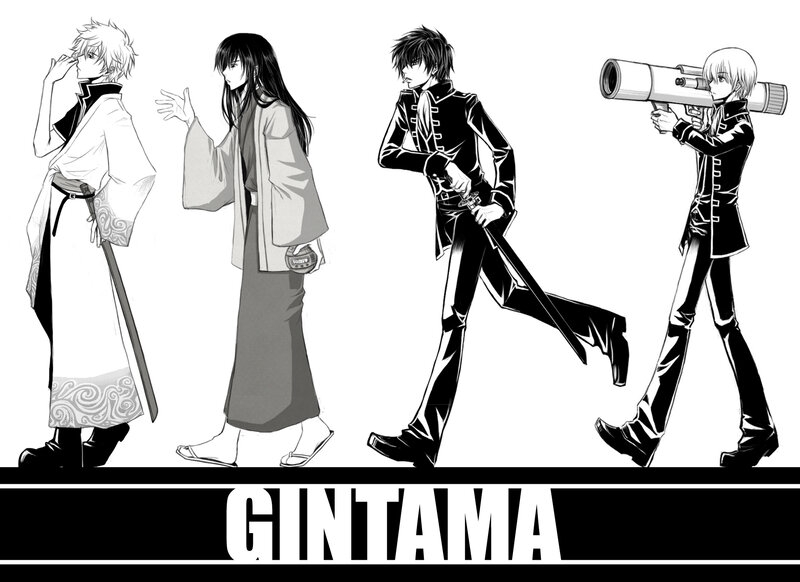 Gintama character lineup