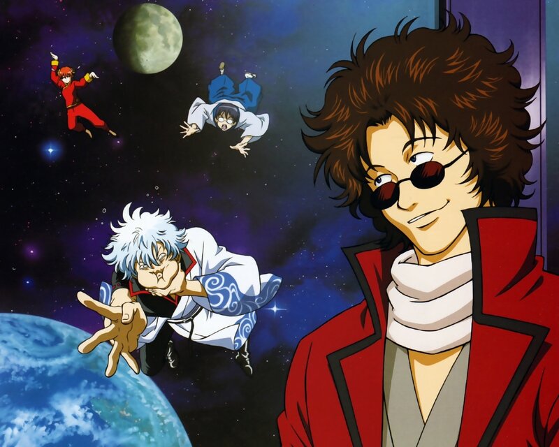 Gintama characters in space