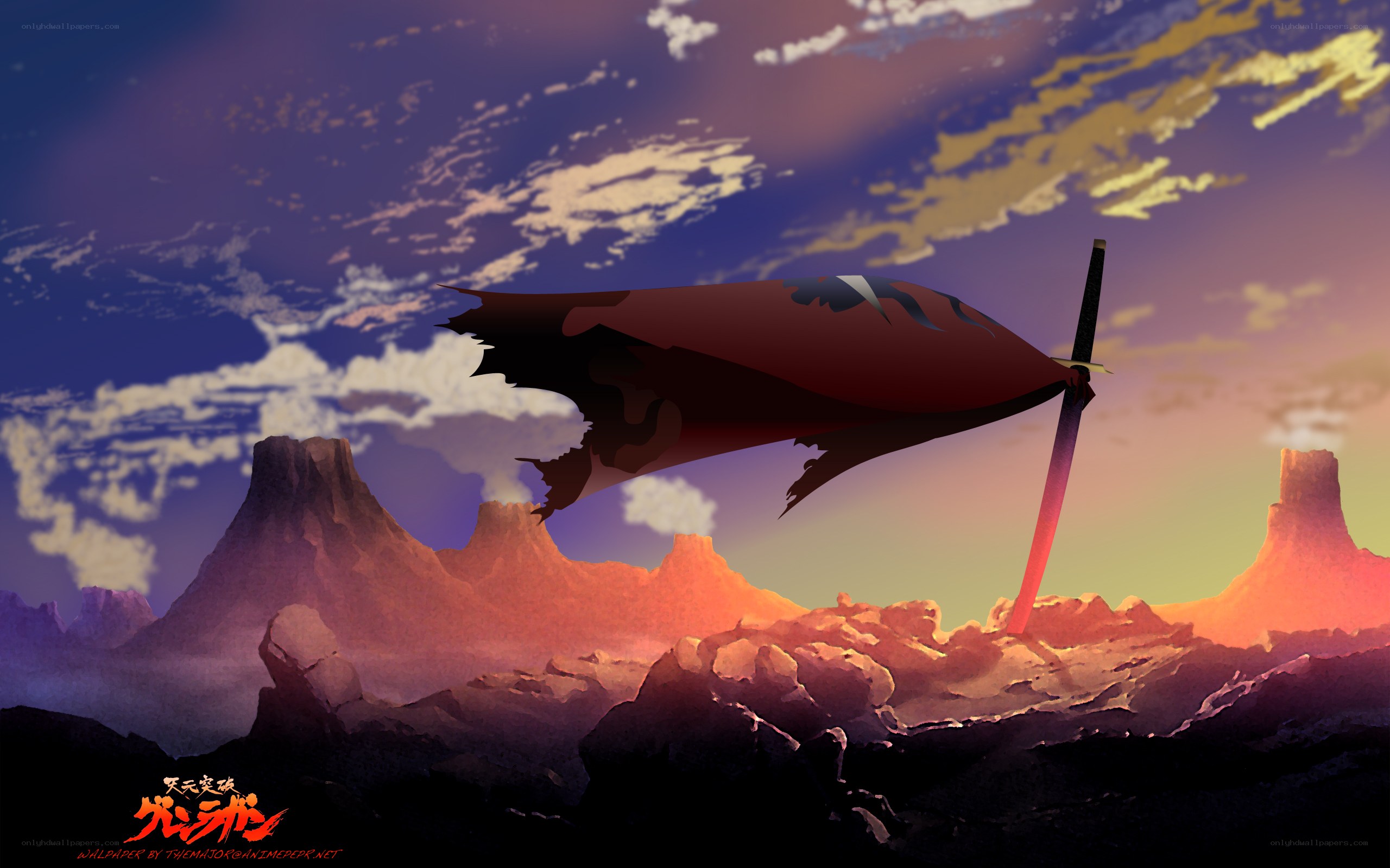 Gintama sword in desert