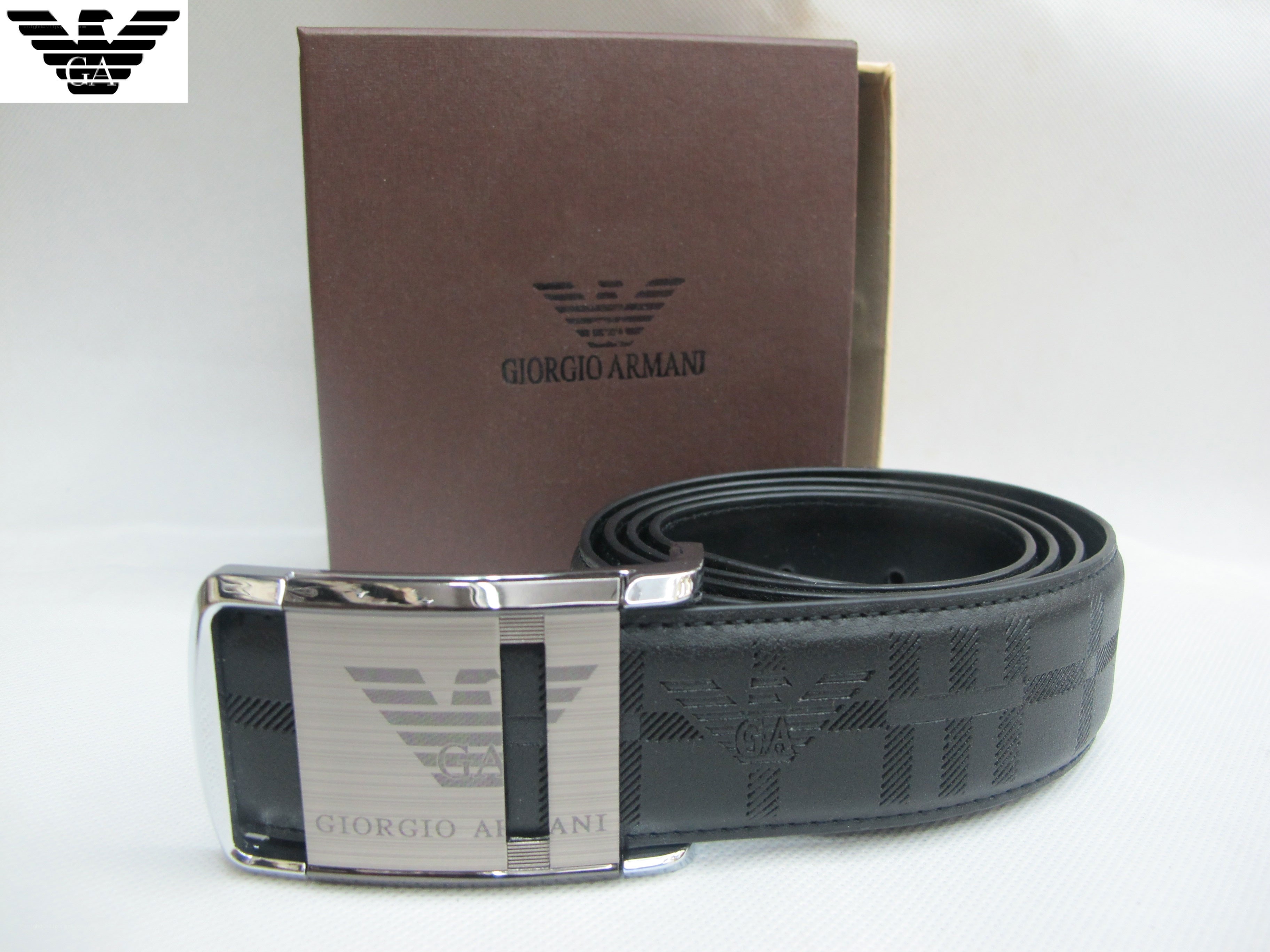 Giorgio Armani belt with box