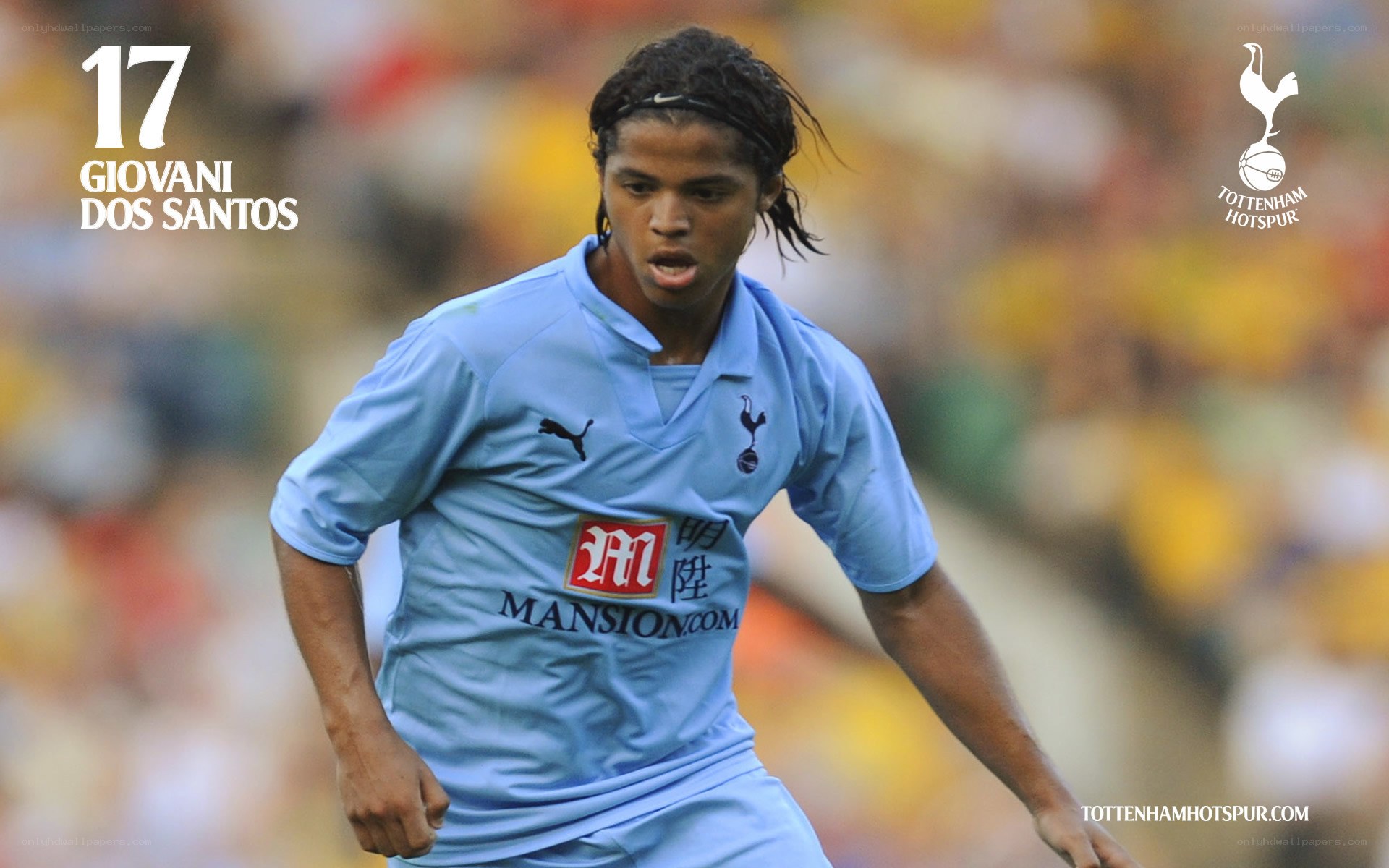 Giovani dos Santos in Tottenham kit