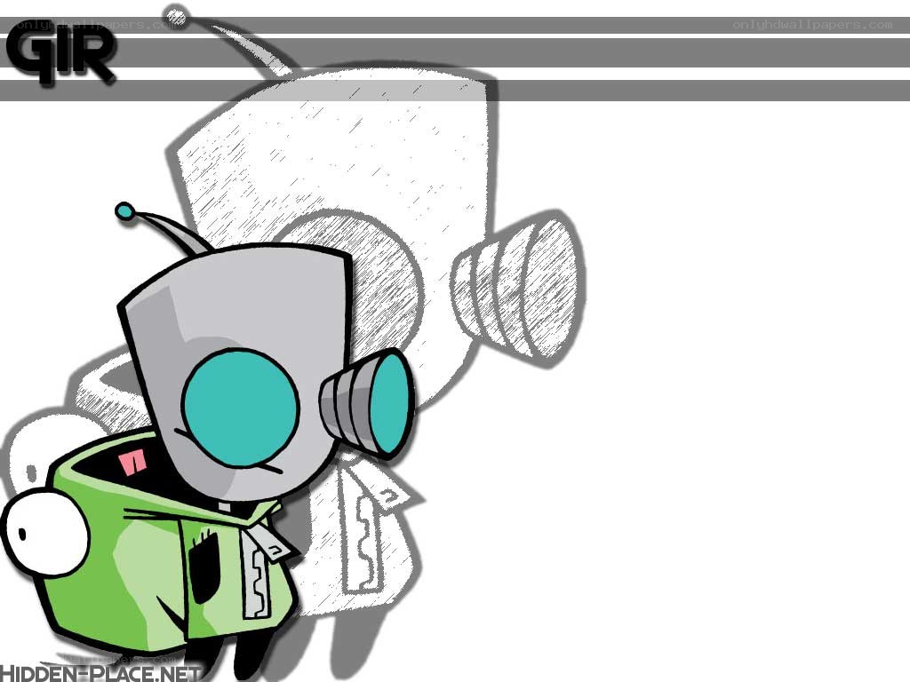 Gir character from Invader Zim