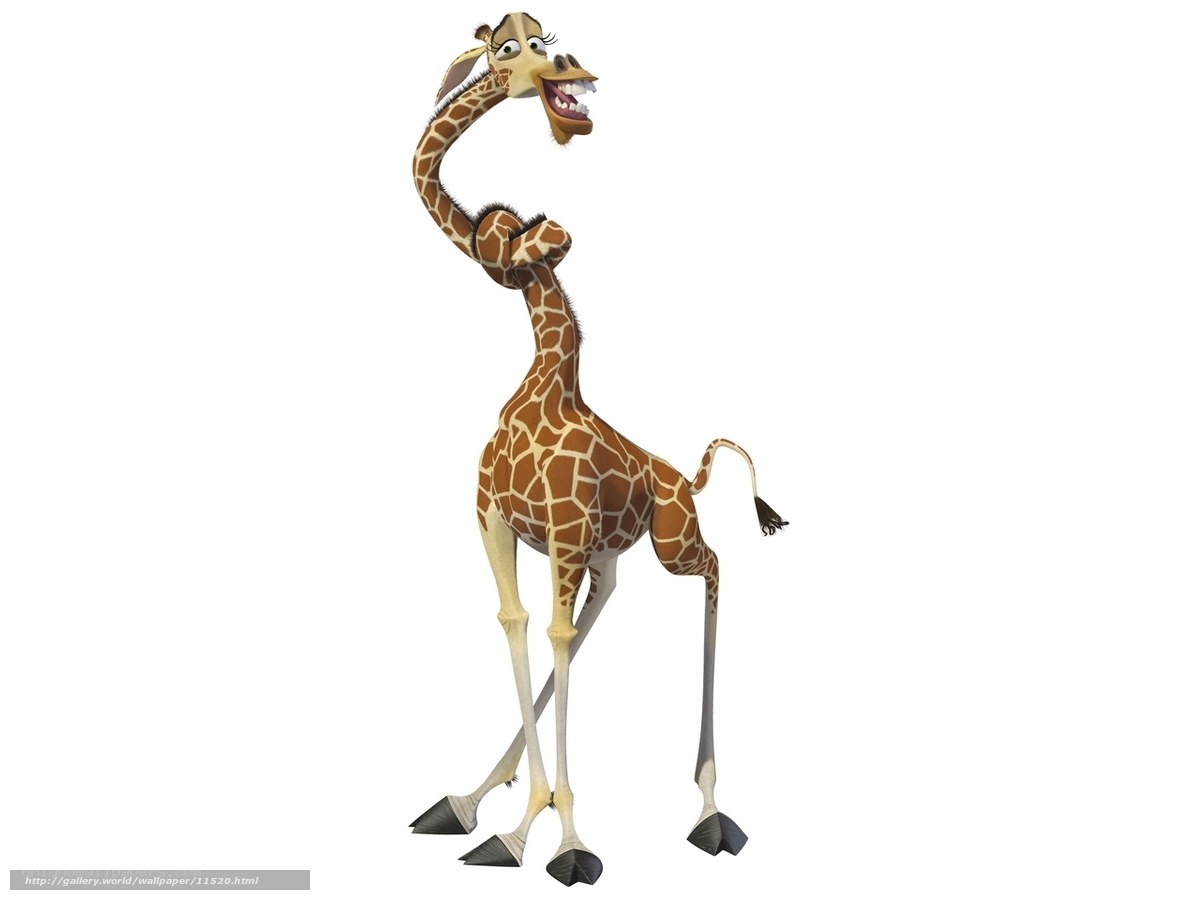 Giraffe character from Madagascar