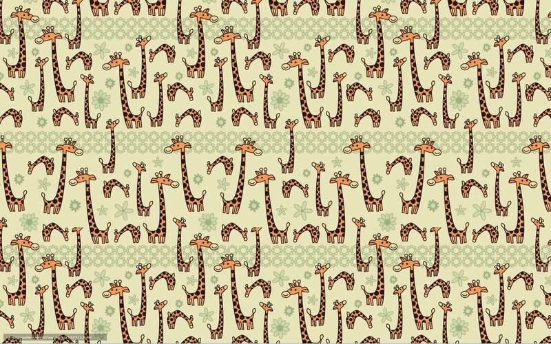 giraffe pattern wallpaper