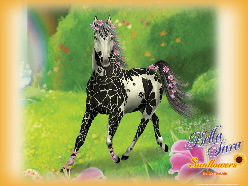 Giraffe-patterned Horse — Green
