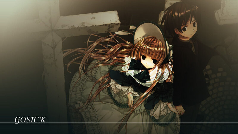 Girl and Boy in Dark Room
